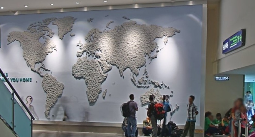 KLIA Airport Mural Art